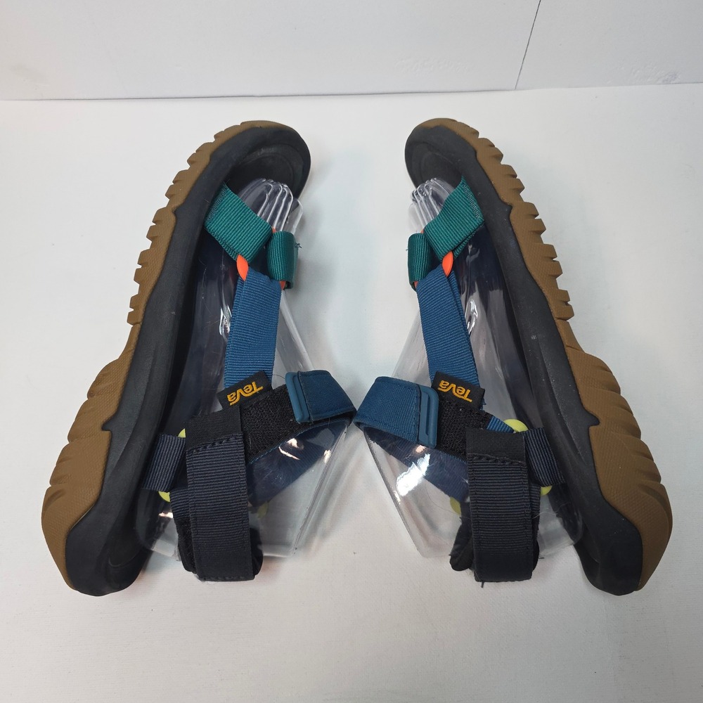 Teva S/N 1019234 Sport Sandals Unisex‎ Sz 8 Teal GreenBlackBrown Outdoors Hiking - Picture 7 of 16